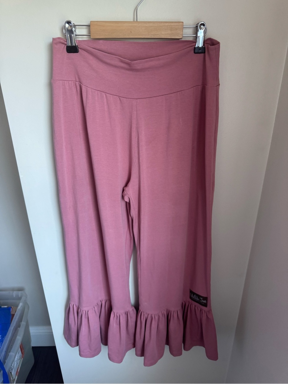 Matilda Jane Women’s Wonderment Big Ruffle Pants Size M